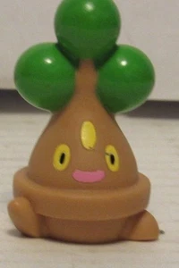 2007 Pokemon Finger Puppet Happy Bonsly Figure Catch Them All Nintendo Bandai - Picture 1 of 4