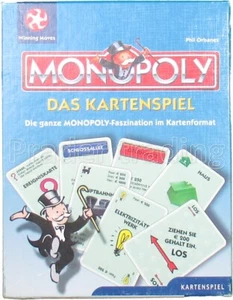 Monopoly Das Kartenspiel - Winning Moves Jahr 2000- gebraucht gut inkl. Rechnung - Picture 1 of 4
