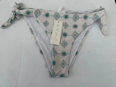 Nuevo Con Etiquetas Phax Dots Nuevo Cintura Alta Boho Natación Botón Talla XL Foto 1 de 4