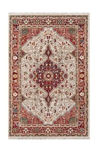 Momeni Lenox Area Rug, 7'6" X 9'6", Red 7'6" X 9'6" - Picture 1 of 7