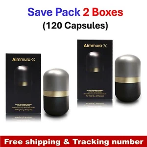 2x Aimmura X Dietary Black Sesame Supplement Extract Reduce Cholesterol Good Fat - Bild 1 von 12