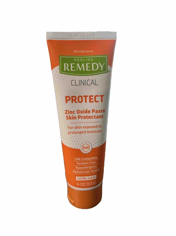 Medline Remedy Clinical Protect Zinc Oxide Paste - 4 oz Tube MSC092544 - Image 1 of 1