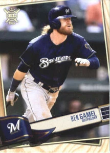2019 Topps Big League #188 Ben Gamel Milwaukee Brewers - Picture 1 of 2