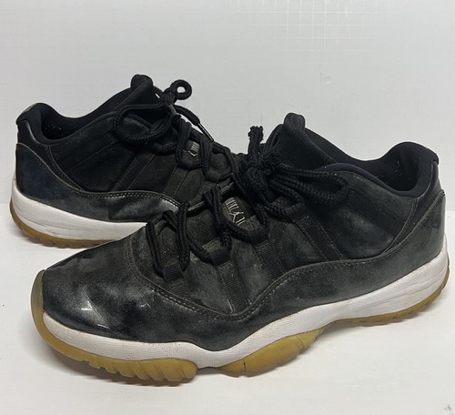 Nike Air Jordan Retro XI 11 a bassi infrarossi 23 nere bianche 528895 023 da uomo taglia 12