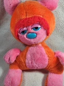 1980's Planet Animals Clax Alien Plush Vintage Rare Stuffed BRIGHT Cartoon 14" - Picture 1 of 9