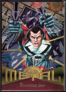 1995 Fleer Metal Marvel #50 Punisher 2099 - Zdjęcie 1 z 3