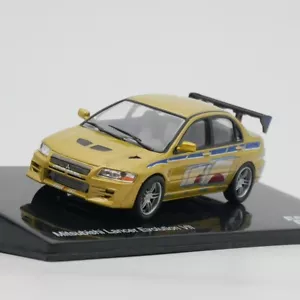 Modellino auto giocattolo ixo 1:43 Fast & Furious Mitsubishi Lancer Evolution VII pressofuso - Foto 1 di 6