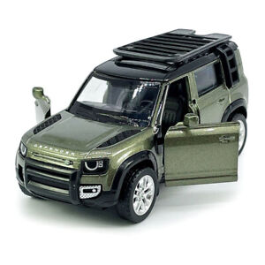 1:43 Land Rover Defender 110 Model Car Diecast Vehicle Toy Cars Kids Toys Green