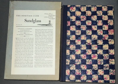 Heritage Press Tales of Mystery and Imagination 1941 Edgar Allan Poe Sandglass - Image 1 of 4