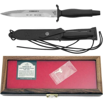 Daga Gerber Command II 30 aniversario, 6,5 pulgadas doble filo acero CPM-S30V Foto 1 de 4