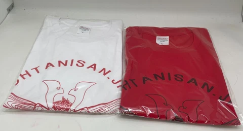 Shohei Ohtani a Japanese warrior helmet T Shirt  (JP)L White & Red Both Set New Cover