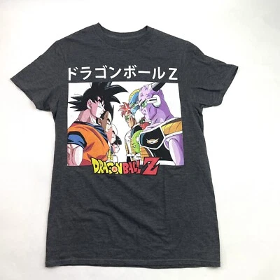 Dragon Ball Z аниме Goku серый графический верхний футболка женский размер S 34/36 - Изображение 1 из 4