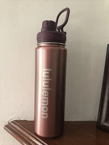 Lululemon Back to Life Stainless Tumbler Insulated Metal Sport Bottle 24oz - Picture 1 of 6