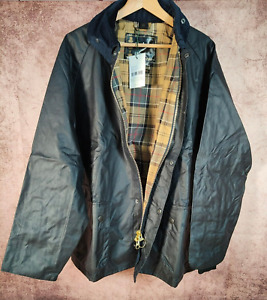 Barbour Classic Giacca in Cera Bedale Navy Nuovissima con Etichette