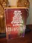 John Lange (Michael Crichton) BINARY - vintage 1st paperback 1973 - SHIPS FREE!