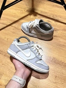 Nike Dunk Low 'Pure Platinum' Sneakers Gray GS Women's Size US4.5 DH9765-001 - Picture 1 of 17