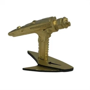 Star Trek KUZO Diecast Mini Replik Discovery Starfleet Hand Phaser Gold SDCC - Picture 1 of 1