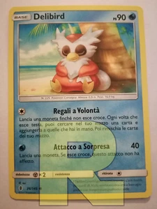 Delibird ® Guardiani Nascenti 26/145 ® Comune ® Pokemon ® Italiano - Picture 1 of 1