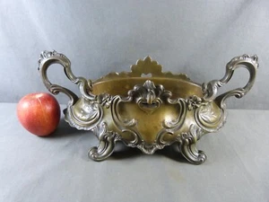 Louis XV Rococo Style Solid Bronze Centerpiece Jardiniere - Picture 1 of 9