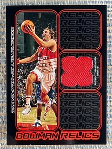 Dirk Nowitzki 2006-07 Bowman Draft Picks & Stars Relics #BR-DN Patch - Picture 1 of 2