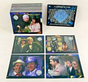 DOCTOR WHO SERIES 4 by CORNERSTONE from 1996 Complete Trading Card Set (1-90)