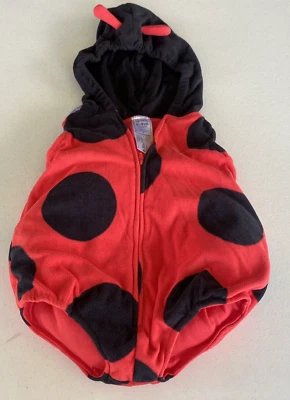 Carters Baby Ladybug Halloween Costume 6-9 Months Plush Body Only INCOMPLETE - Image 1 of 4