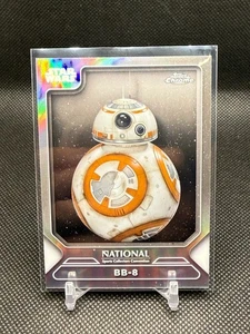 2025 Topps Chrome National Silver Pack Star Wars BB-8 #SW-10 - Picture 1 of 2