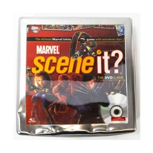 Screenlife Scene It? Scene It? - Marvel (2006 Tin Ed) Box VG/EX - Picture 1 of 2