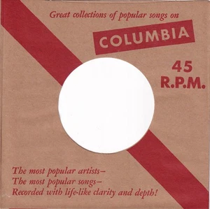 Columbia BigBoppa Reproduction Company Record Sleeves (10 Pack) - Picture 1 of 2