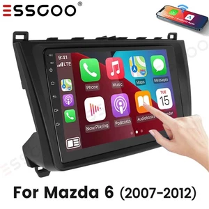 For 2007-2012 Mazda 6 Car Stereo Android 14 2+32GB Apple Carplay GPS Navi Radio - Picture 1 of 12