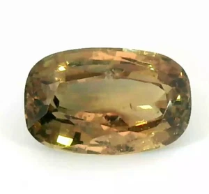 Certied  2.07 Cts  Natural UNHEATED Padparadscha Sapphire - orange pink cushion - Picture 1 of 5