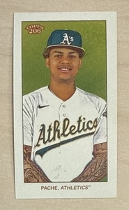 CRISTIAN PACHE 2022 Topps 206 Wave 4 EL PRÍNCIPE DE GALES #77 -OAKLAND ATLETISMO - Imagen 1 de 2