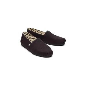 Alpargatas negras para hombre TOMS Alpargata 100 % algodón nuevas - Imagen 1 de 7