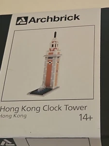Collectible Arch Brick Building Set Hong Kong Clock Tower 16x8x4cm Aged 14+ - Picture 1 of 4