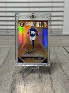 /25 2020 Panini Gold Standard Rookie Debuts Jonathan Taylor Auto Signatures - Bild 1 von 10