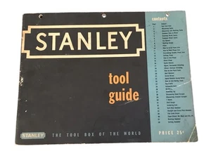 Vintage Stanley Tool Copyright 1952 Stanley Tools DD - Picture 1 of 2