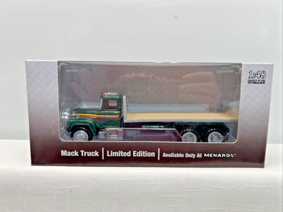Menards 279-0748 1:48 Scale Gold Line Green Mack Truck Limited Edition New - Image 1 of 4