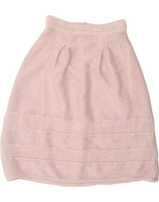 WAREHOUSE Womens A-Line Skirt UK 10 Small W26  Pink Polyester CR12 - Image 1 of 3