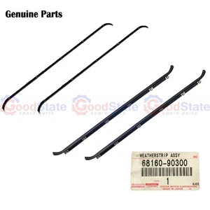 Genuine Toyota LandCruiser HJ47 Front Door Outer & Inner Moulding Kit - Picture 1 of 5