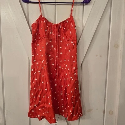VESTIDO ZARA RED STAR MINI SLIP MUJER TALLA XS Foto 1 de 4