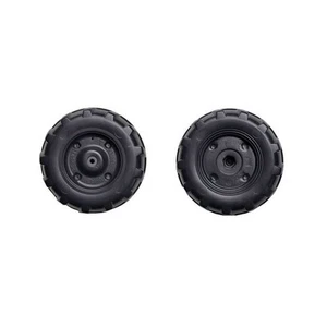 Peg Perego John Deere Ground Force Tractor Replacement Front Right Wheel / Tyre - Picture 1 of 2