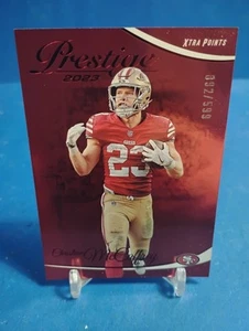 Christian McCaffrey 2023 Panini Prestige #257 Xtra Points /599 Red  49ers - Picture 1 of 2