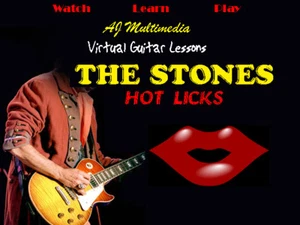 Maßgeschneiderter Gitarrenunterricht, Rolling Stones lernen - DVD Video - Bild 1 von 3