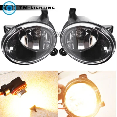 Clear Lens Fog Light Lamps w/Bulbs For 2010-2012 Audi A4 Q5 Right&Light Side - Изображение 1 из 4