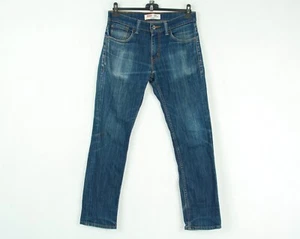 Levis Strauss 511 Hombre W30 L30 Vaquero Ajustado Pantalones Azul vintage - Imagen 1 de 11