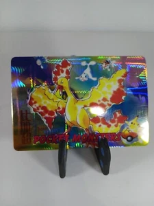 1999 Pokémon Pocket Monsters Bandai Sticker/Karte #189 Moltres Pikachu sehr selten! - Bild 1 von 4