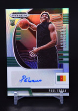 PAUL EBOUA 2020 PANINI PRIZM DRAFT PICKS PA-PE ROOKIE PROSPECT SILVER AUTO