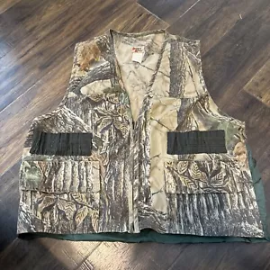 Sports Afield Camo Hunting Vest Back Pocket Size Large - Picture 1 of 4