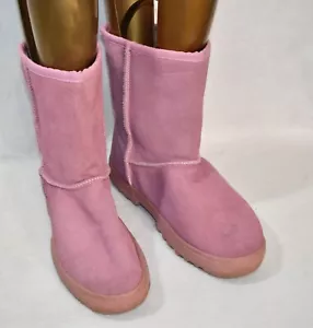 Botas Rampage Rosa Talla 9 Vintage Cuero/Gamuza Para Mujer - Imagen 1 de 9