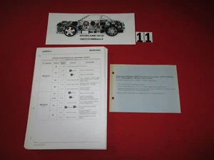 MANUALE AGGIORNAMENTO LANCIA K VOLUME 4° - Foto 1 di 2